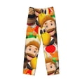 thumbnail image 1 of Lsque Sml Jeffy Print Men's Pajama Pants, Lounge Pant - Comfortable Home Wear,Elastic Waistband, Stylish Design-X-Large, 1 of 9