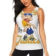 thumbnail image 1 of Lsque Sml Jeffy Printed Workout Tank Tops for Women, Athletic Sports Tank Tops, Compression Sleeveless Dry Fit Shirts,Sleeveless Yoga Shirt-XX-Large, 1 of 9
