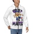 thumbnail image 1 of Lsque Sml Jeffy for Mens Full-zip Hoodie, Zip-up Pullover Hooded Sweatshirt, Kangaroo Pocket Hoodie Ideal for Daily Wear, Travel, and Home-3X-Large, 1 of 8