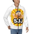 thumbnail image 1 of Lsque Sml Jeffy for Mens Full-zip Hoodie, Zip-up Pullover Hooded Sweatshirt, Kangaroo Pocket Hoodie Ideal for Daily Wear, Travel, and Home-3X-Large, 1 of 8