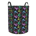 thumbnail image 1 of Lsque Snails 1 pattern Laundry Hamper Basket, Tall Woven Rope Hamper Basket for Clothes, Lightweight Storage Basket, Collapsible Waterproof-Medium, 1 of 8