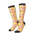 thumbnail image 1 of Lsque Snake Printed Crew Socks Men's Women's LightWeight Thin Casual Calf Socks ,Knee High Socks,Cotton Socks, 1 of 9
