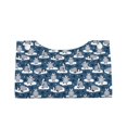 thumbnail image 1 of Lsque Snow Penguin Printed Long Tissue Box Cover Holder, Facial Paper Organizer Dispenser,Triangle with Bottom Belt, PVC Leather Decorative Organizer, 1 of 9