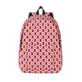 thumbnail image 1 of Lsque Snowflakes Pattern Canvas Daypack, Durable Backpack, High-quality Versatile Backpack,Vintage Compact Backpack-Medium, 1 of 1