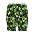 thumbnail image 1 of Lsque Soccer1 Mens Sleep Pajama Shorts,Short Pajama Pants, Cotton Ultra-Soft Knit-Small, 1 of 9