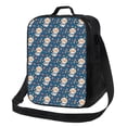 thumbnail image 1 of Lsque Space Puppy Lunch Bag Lunch Box for Women Men Reusable Insulated Lunch Tote Bag,Leakproof Thermal Cooler Sack Food Handbags Case High Capacity, 1 of 9