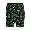 thumbnail image 1 of Lsque Space Rockets Mens Sleep Pajama Shorts,Short Pajama Pants, Cotton Ultra-Soft Knit-XX-Large, 1 of 9