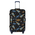 thumbnail image 1 of Lsque Space Rockets Printed Luggage Cover, Travel Luggage Protector,Scratch and Dirt Resistant, Fits 18-32 Inch Luggage - Medium, 1 of 9