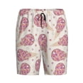 thumbnail image 1 of Lsque Sparkling Ice Cream Mens Sleep Pajama Shorts,Short Pajama Pants, Cotton Ultra-Soft Knit-X-Large, 1 of 9