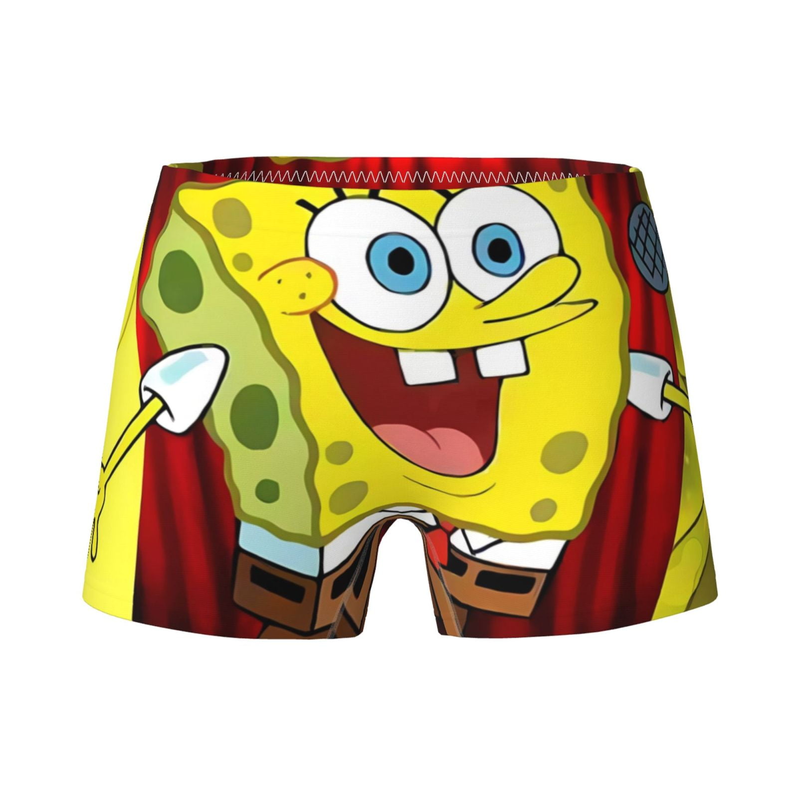 Lsque SpongeBob SquarePants Pattern Soft Cotton Girls' Panties Boyshort ...