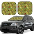 thumbnail image 1 of Lsque Squirrel And Fox In The Forest 2 PCS Windshield Sun Shade | CarFoldable Window Covers | Car Accessories Reflect UV for Universal Cars SUV Truck | Large, 1 of 7