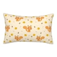 thumbnail image 1 of Lsque Squirrel And Leaves Pattern Pillow Case – Soft & Cozy Throw Pillow Cover, Hypoallergenic Cushion Case for Sleeping Women with Envelope Closure-14"x20", 1 of 6