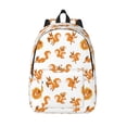 thumbnail image 1 of Lsque Squirrel Playing Pattern Canvas Daypack, Durable Backpack, High-quality Versatile Backpack,Vintage Compact Backpack-Medium, 1 of 6