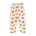 thumbnail image 1 of Lsque Squirrel Playing Print Women's Pajama Pants, Lounge Pant - Comfortable Home Wear,Elastic Waistband, Stylish Design-Small, 1 of 9