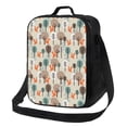 thumbnail image 1 of Lsque Squirrels and Trees Lunch Bag Lunch Box for Women Men Reusable Insulated Lunch Tote Bag,Leakproof Thermal Cooler Sack Food Handbags Case High Capacity, 1 of 9