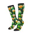 thumbnail image 1 of Lsque St Patrick's Day10 Printed Crew Socks Men's Women's LightWeight Thin Casual Calf Socks ,Knee High Socks,Cotton Socks, 1 of 9