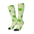 thumbnail image 1 of Lsque St Patrick's Day11 Printed Crew Socks Men's Women's LightWeight Thin Casual Calf Socks ,Knee High Socks,Cotton Socks, 1 of 9