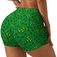 thumbnail image 1 of Lsque St Patrick's Day5 Pattern High Waisted Biker Shorts for Women-Tummy Control Fitness Athletic Workout Running Yoga Gym Shorts,Moisture-Wicking-X-Large, 1 of 9