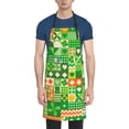 thumbnail image 1 of Lsque St Patrick's Day6 Waterproof Apron Chef Aprons for Men Heavy Duty Chemical Work Apron Extra Long Grilling Aprons with Adjustable Bib Apron, 1 of 9