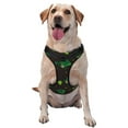 thumbnail image 1 of Lsque St. Patrick's Day8 Dog Harness, No-Pull Pet Harness with 2 Leash Clips, Adjustable Soft Padded Dog Vest with Easy Control Handle for Large Dogs-Medium, 1 of 9