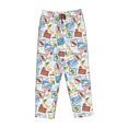 thumbnail image 1 of Lsque Stamp Print Women's Pajama Pants, Lounge Pant - Comfortable Home Wear,Elastic Waistband, Stylish Design-X-Large, 1 of 9