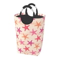 thumbnail image 1 of Lsque Starfish Laundry Basket, Laundry Hamper, Dirty Clothes Hamper for Laundry, Collapsible, Waterproof Laundry Baskets with Aluminum Handles for Laundry, Dorm, Family, 1 of 6