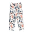 thumbnail image 1 of Lsque Starfish Shell Print Women's Pajama Pants, Lounge Pant - Comfortable Home Wear,Elastic Waistband, Stylish Design-Medium, 1 of 9