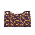 thumbnail image 1 of Lsque Stars and Fox Cute Printed Long Tissue Box Cover Holder, Facial Paper Organizer Dispenser,Triangle with Bottom Belt, PVC Leather Decorative Organizer, 1 of 9