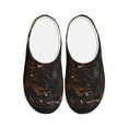thumbnail image 1 of Lsque Steampunk Cowboy Cat Pattern Womens Comfort Cotton on Scuff With Memory Foam and Anti-skid Sole Slipper-44/45, 1 of 7