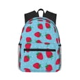 thumbnail image 1 of Lsque Strawberries Classic Casual Backpack - Large Capacity Water-Resistant Backpack for School, Work, Travel, and Outdoor Activities, 1 of 8