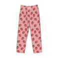 thumbnail image 1 of Lsque Strawberries Print Men's Pajama Pants, Lounge Pant - Comfortable Home Wear,Elastic Waistband, Stylish Design-Medium, 1 of 9