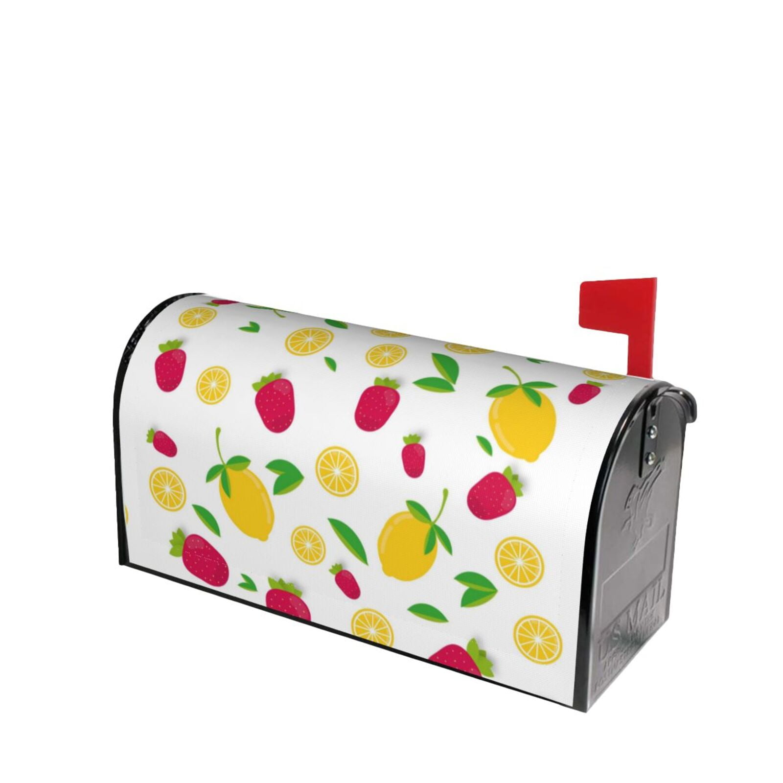 Lsque Strawberry and Lemon Mailbox Cover Standard Size