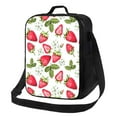 thumbnail image 1 of Lsque Strawberry1 Lunch Bag Lunch Box for Women Men Reusable Insulated Lunch Tote Bag,Leakproof Thermal Cooler Sack Food Handbags Case High Capacity, 1 of 9