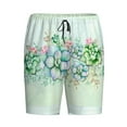 thumbnail image 1 of Lsque Succulent Mens Sleep Pajama Shorts,Short Pajama Pants, Cotton Ultra-Soft Knit-Small, 1 of 9