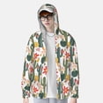 thumbnail image 1 of Lsque Summer Cactus With Blooming UPF 50+ Lightweight Sun Protection Men's Women's Long Sleeve Shirt, Hoodie Performance -3X-Large, 1 of 9