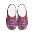 thumbnail image 1 of Lsque Summer Flamingo Pattern Womens Comfort Cotton on Scuff With Memory Foam and Anti-skid Sole Slipper-44/45, 1 of 7