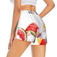 thumbnail image 1 of Lsque Summer Gnome Printed Women's Running Shorts with Liner Pockets,Elastic Quick Dry Workout Athletic Gym Yoga Shorts,Womens High Waist Shorts-, 1 of 9