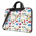 thumbnail image 1 of Lsque Summer Pattern Laptop Bag – Portable & Slim Single-Shoulder Computer Case with Adjustable Strap, Protective, Lightweight for 13”/14”/15.6” Laptops, 1 of 8