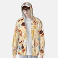 thumbnail image 1 of Lsque Summer Travel UPF 50+ Lightweight Sun Protection Men's Women's Long Sleeve Shirt, Hoodie Performance -3X-Large, 1 of 9