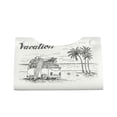 thumbnail image 1 of Lsque Summer Vacation Scene With Camping Van Printed Long Tissue Box Cover Holder, Facial Paper Organizer Dispenser,Triangle with Bottom Belt, PVC Leather Decorative Organizer, 1 of 9