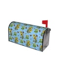 thumbnail image 1 of Lsque Sunflowers And Bees Mailbox Cover Standard Size ,Magnetic Mailbox Covers Post Wraps Letter Box Cover -21x18 in, 1 of 9