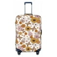thumbnail image 1 of Lsque Sunflowers And Butterflies Printed Luggage Cover, Travel Luggage Protector,Scratch and Dirt Resistant, Fits 18-32 Inch Luggage - Small, 1 of 9