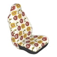 thumbnail image 1 of Lsque Sunflowers And Skull Pattern Car Seat Covers for Front Seats , Waterproof Seat Covers for Cars, Sporty Front Seat Covers,Car Seat Cover Protector Front Seats, 1 of 5
