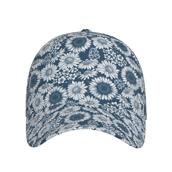 Lsque Sunflowers Baseball Cap Trucker Low Profile Hat Golf Dad Hat Adjustable Original Classic Unconstructed Plain Cap Men Women
