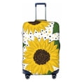 thumbnail image 1 of Lsque Sunflowers Printed Luggage Cover, Travel Luggage Protector,Scratch and Dirt Resistant, Fits 18-32 Inch Luggage - Small, 1 of 9