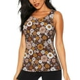 thumbnail image 1 of Lsque Sunflowers Printed Workout Tank Tops for Women, Athletic Sports Tank Tops, Compression Sleeveless Dry Fit Shirts,Sleeveless Yoga Shirt-Large, 1 of 9