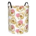 thumbnail image 1 of Lsque Sunflowers pattern Laundry Hamper Basket, Tall Woven Rope Hamper Basket for Clothes, Lightweight Storage Basket, Collapsible Waterproof-Small, 1 of 8