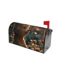 thumbnail image 1 of Lsque Sunshine Butterfly Flower Bear Mailbox Cover Standard Size ,Magnetic Mailbox Covers Post Wraps Letter Box Cover -21x18 in, 1 of 9
