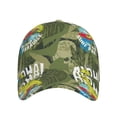 thumbnail image 1 of Lsque Surfing Dinosaur Baseball Cap Trucker Low Profile Hat Golf Dad Hat Adjustable Original Classic Unconstructed Plain Cap Men Women, 1 of 9