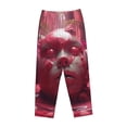 thumbnail image 1 of Lsque Surreal Pink Headphones Print Women's Pajama Pants, Lounge Pant - Comfortable Home Wear,Elastic Waistband, Stylish Design-Small, 1 of 9